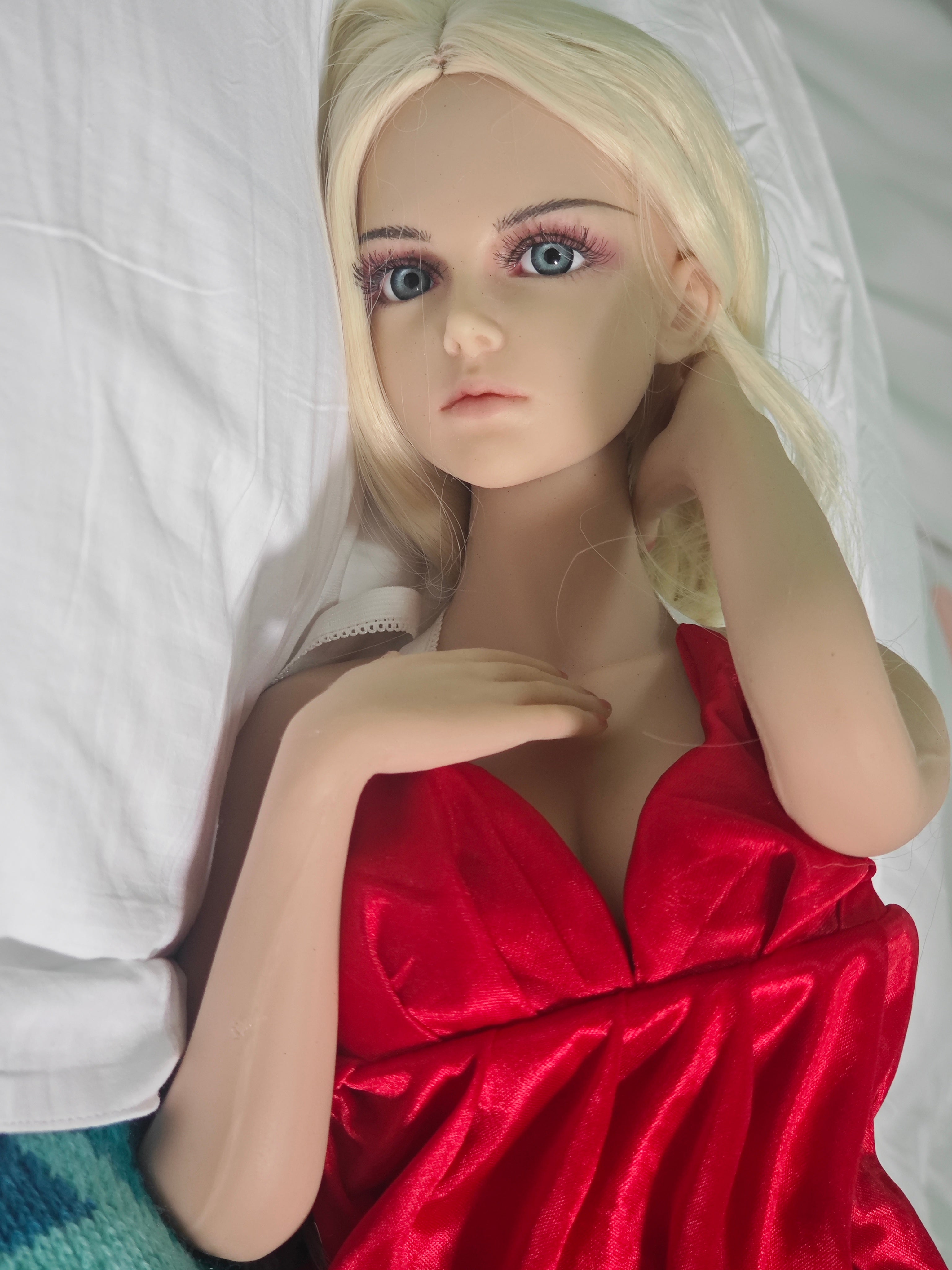 Stella- Lifelike Sensations Silicone mini Sex Dolls (75cm)