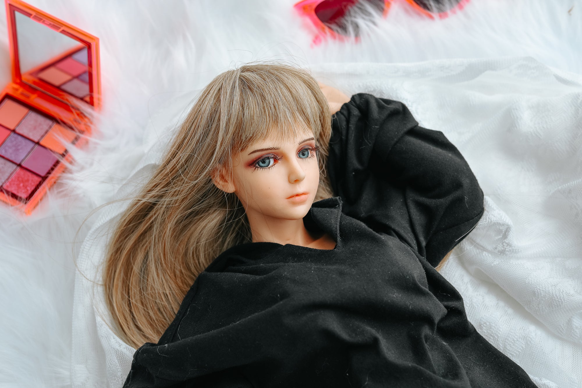 Black Hoodie for 65/75/80cm dolls