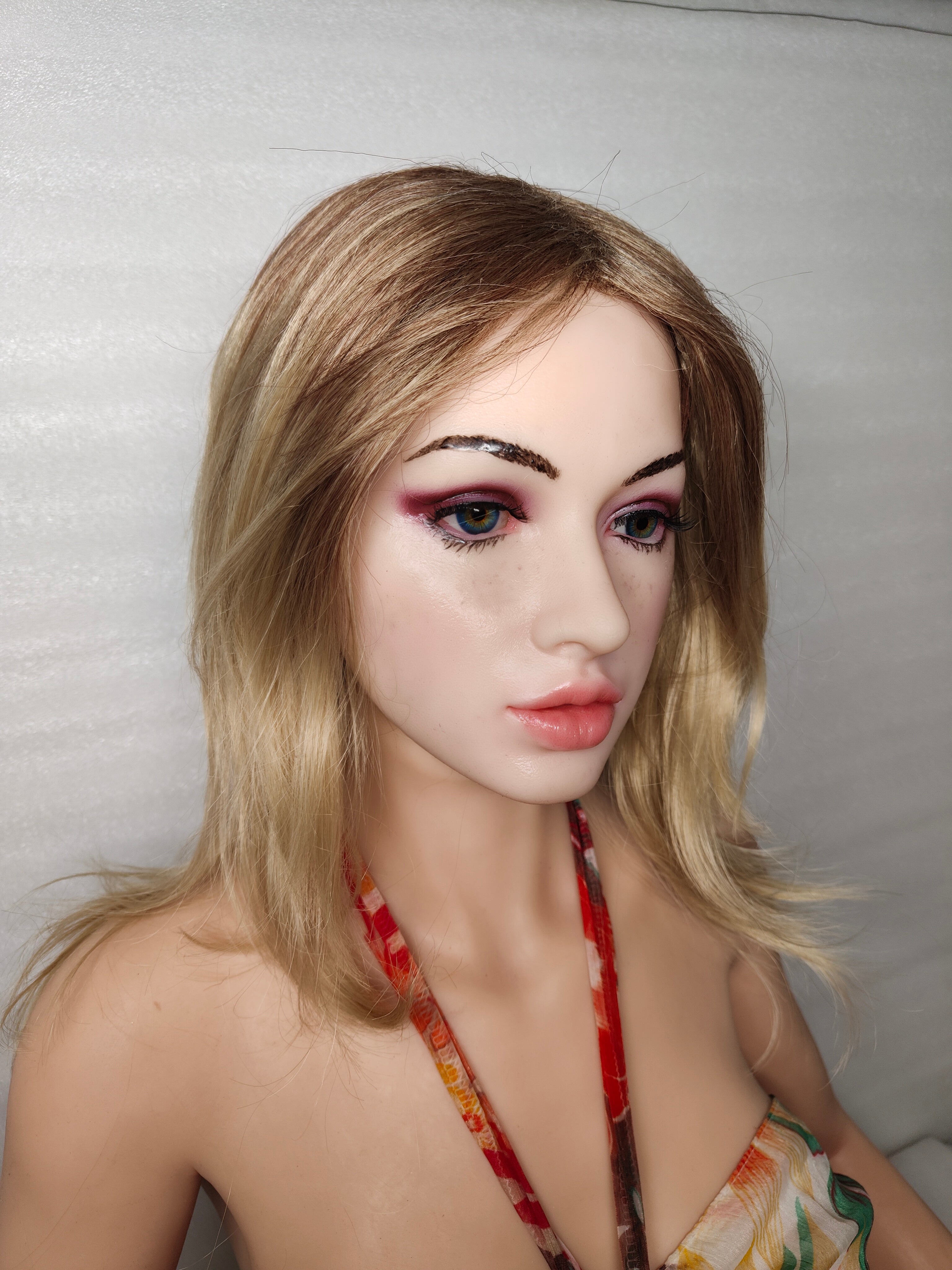 Joannah - Exquisite Platinum Silicone Latino Joy Model Doll (160CM)